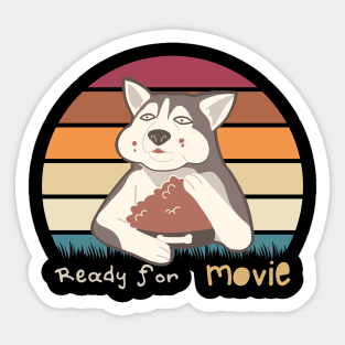 Movie-dog Sticker